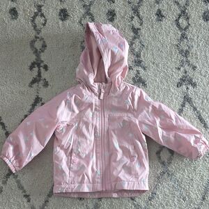 OshKosh B'gosh Light Pink Star Raincoat
